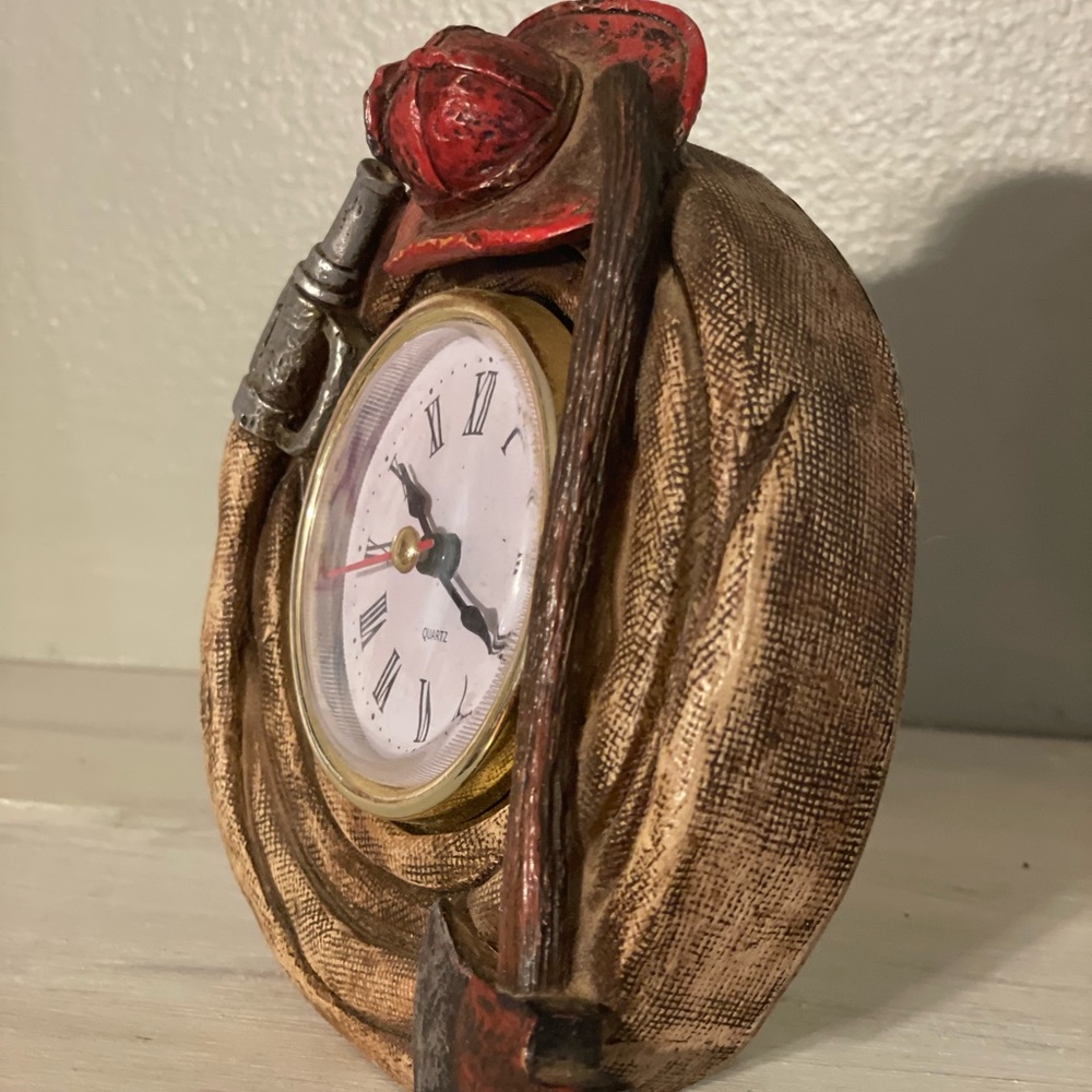Firefighter Clock